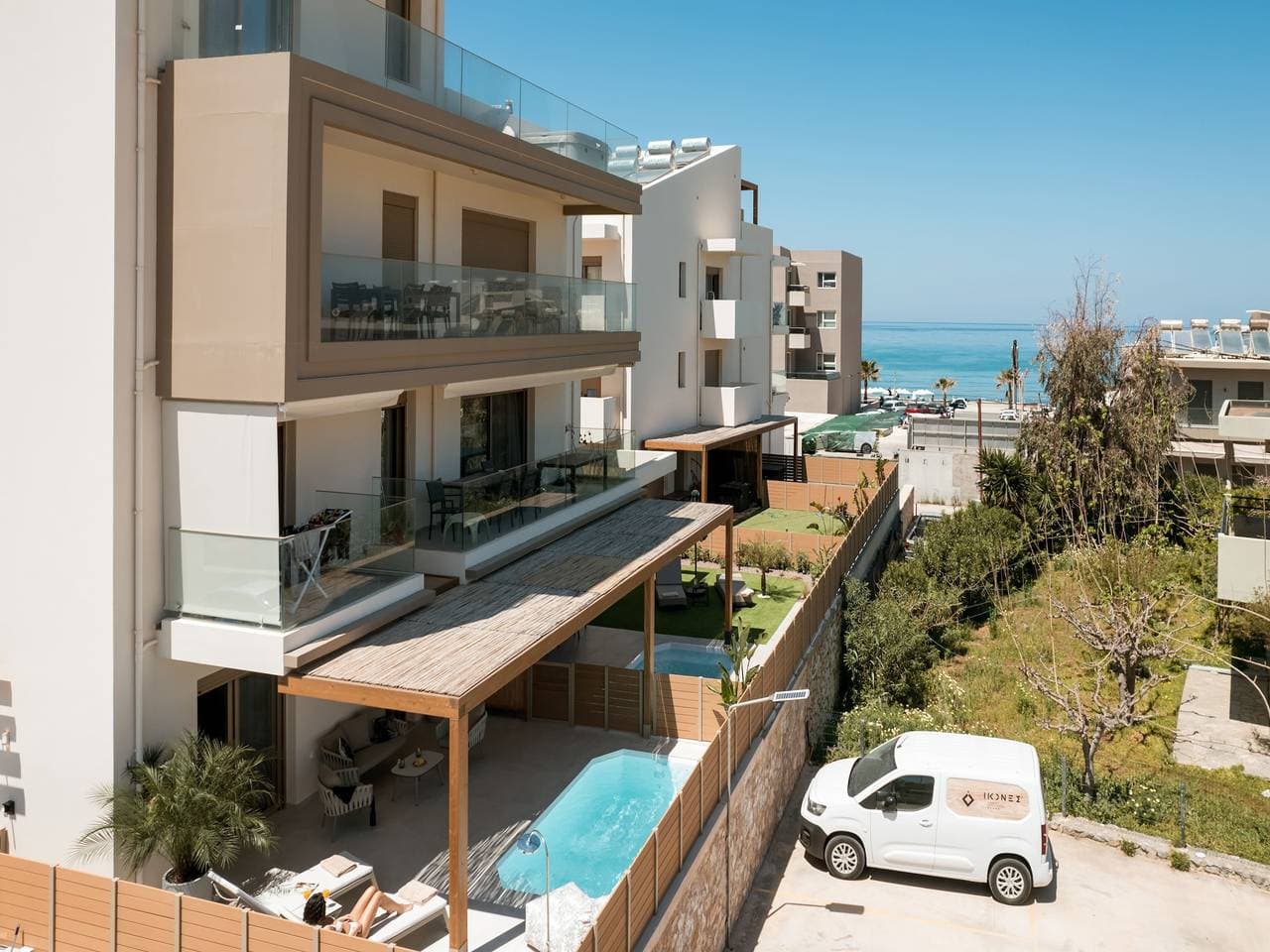 Elegante Küstenoase in Rethymno 1