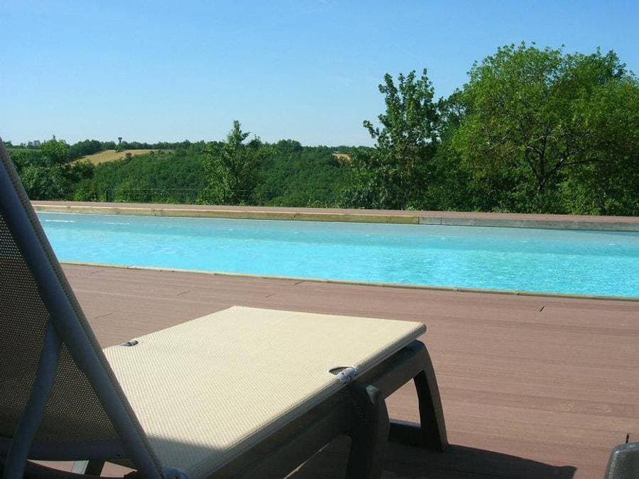 Foto 4 von 60: Camping Les Hauts d'Albas - Unterkunft 2 personen - Moderne Jurte inbegriffen möglich 4 Personen gegen Aufpreis beim Campingplatz