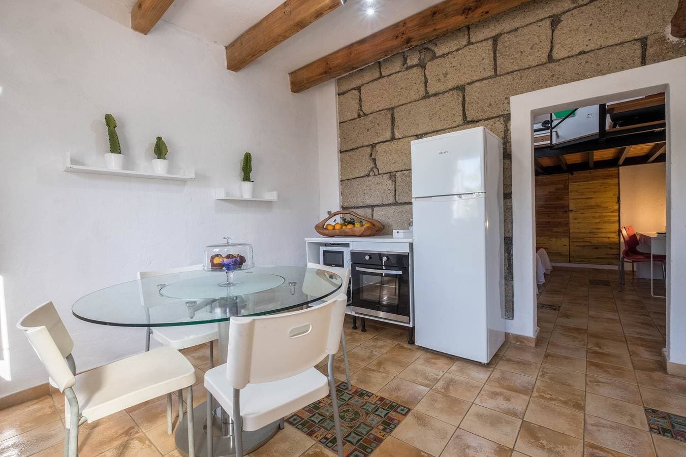 Foto 7 von 20: Gemütliches Ferienhaus "Casa Tajinaste" in Alcalá mit Terrasse, Meerzugang und Garten