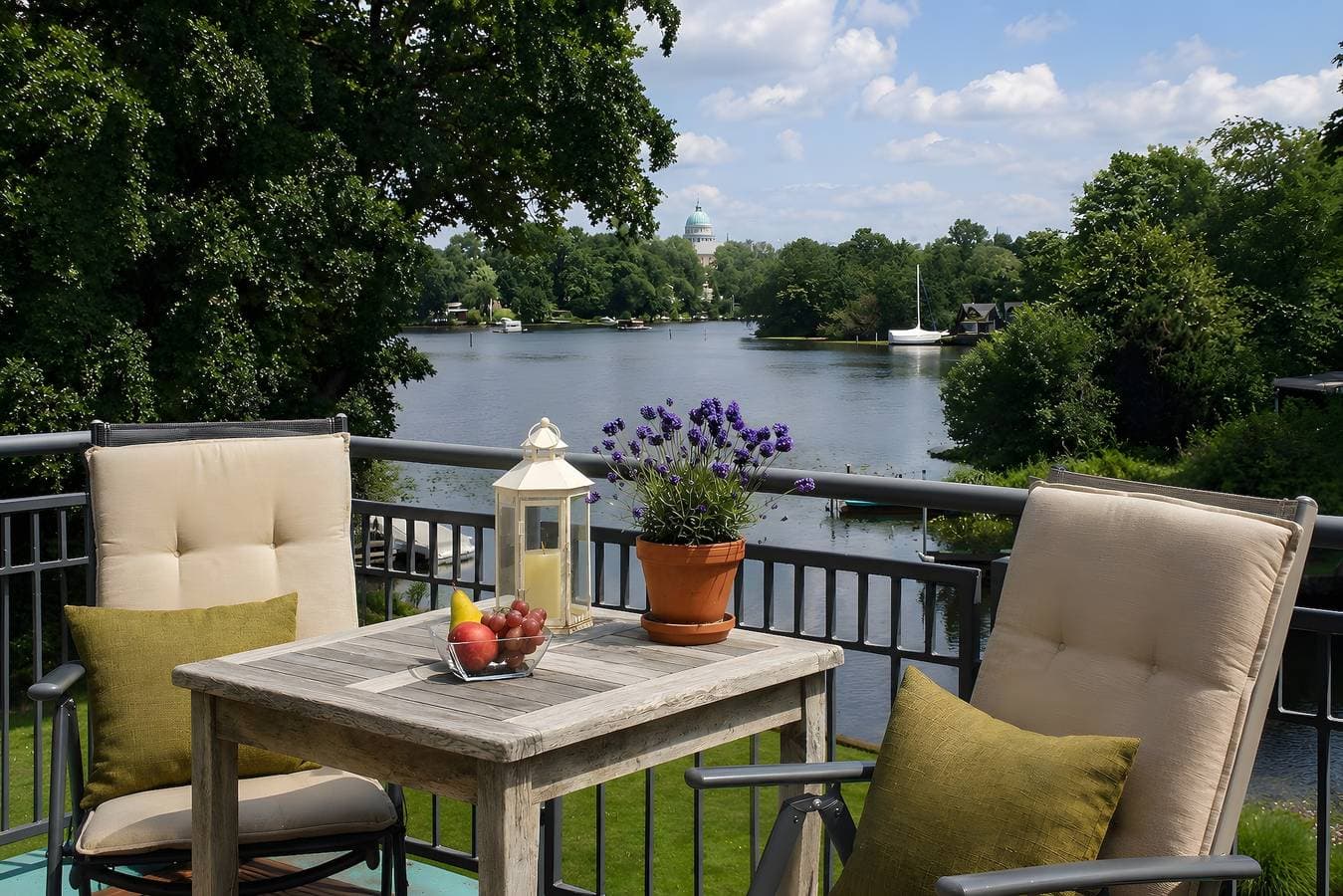 Premium-Loft am Wasser - 3 Balkone 1