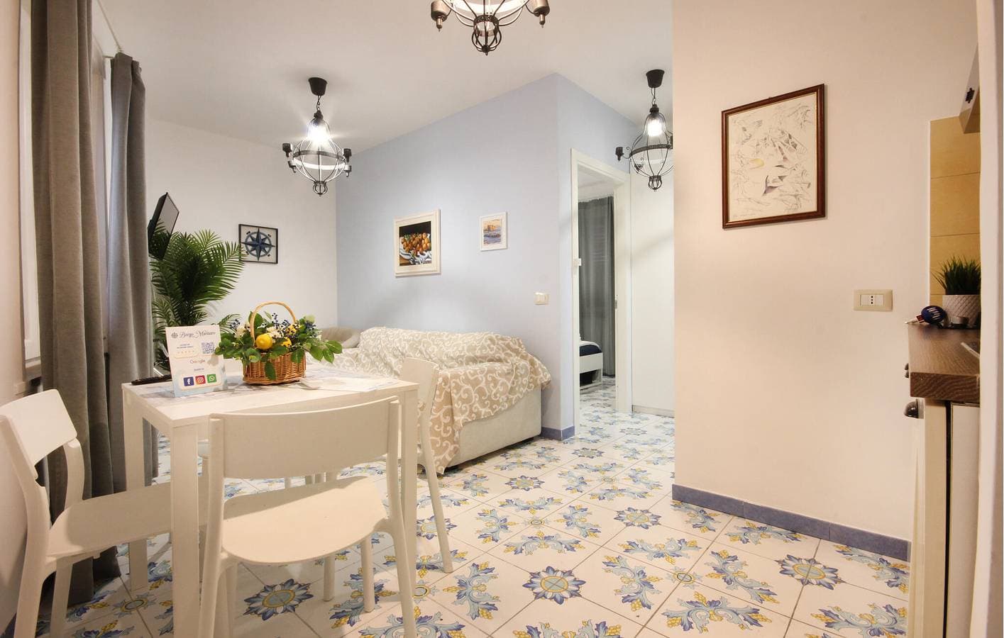 Foto 5 von 15: Gemütliche Ferienwohnung in Vico Equense mit WLAN und Klimaanlage