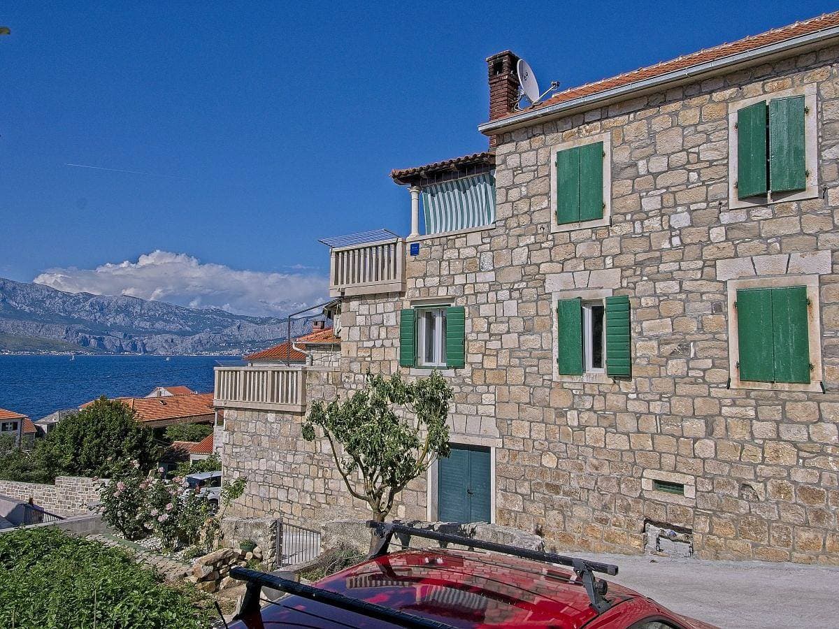 Foto 2 von 26: 2-Zimmer-Ferienwohnung mit Terrasse und Meerblick Postira, Brac A-11582-a