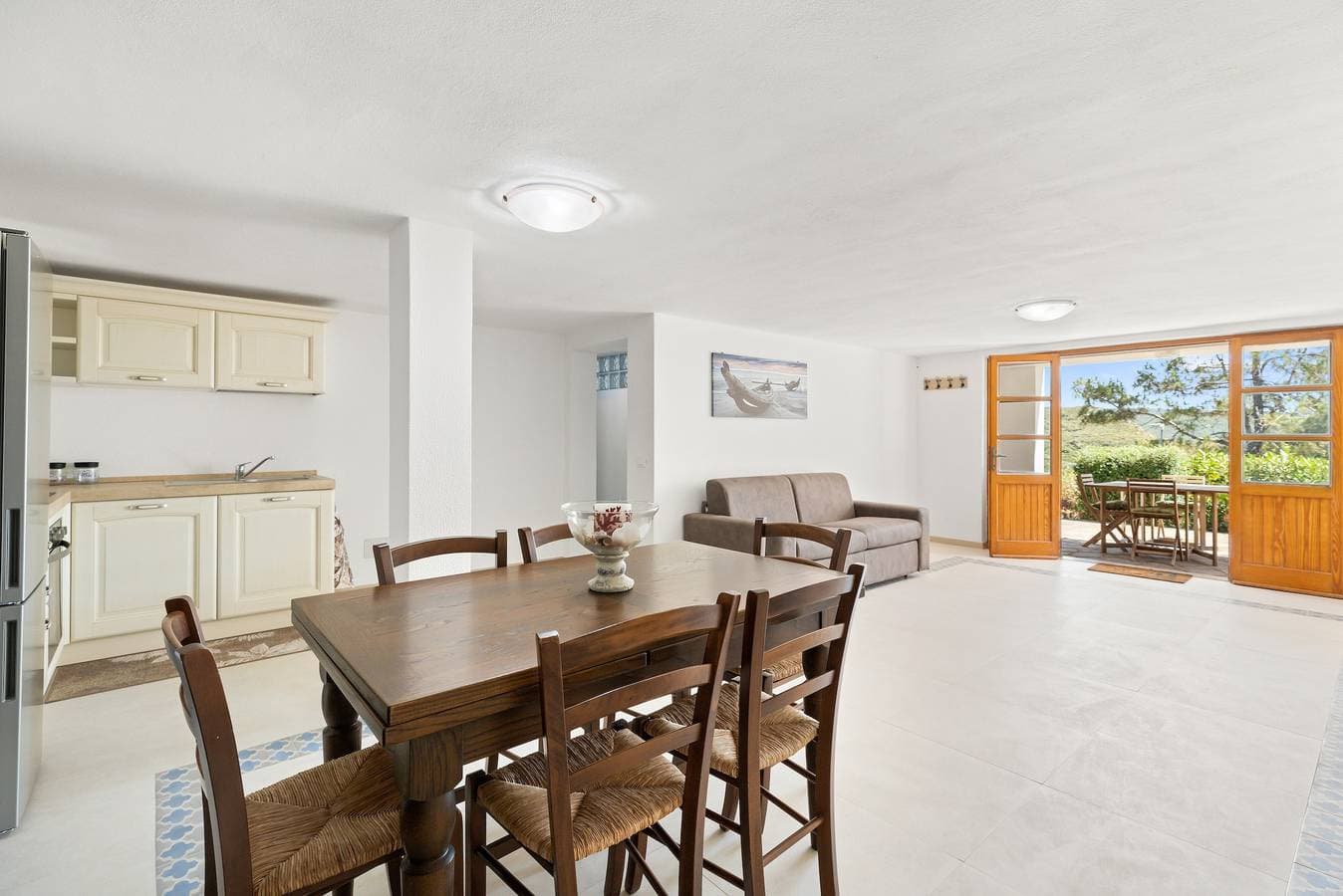 Foto 4 von 22: Ferienwohnung 'Giagiumar' mit Meerblick, privater Terrasse und Klimaanlage