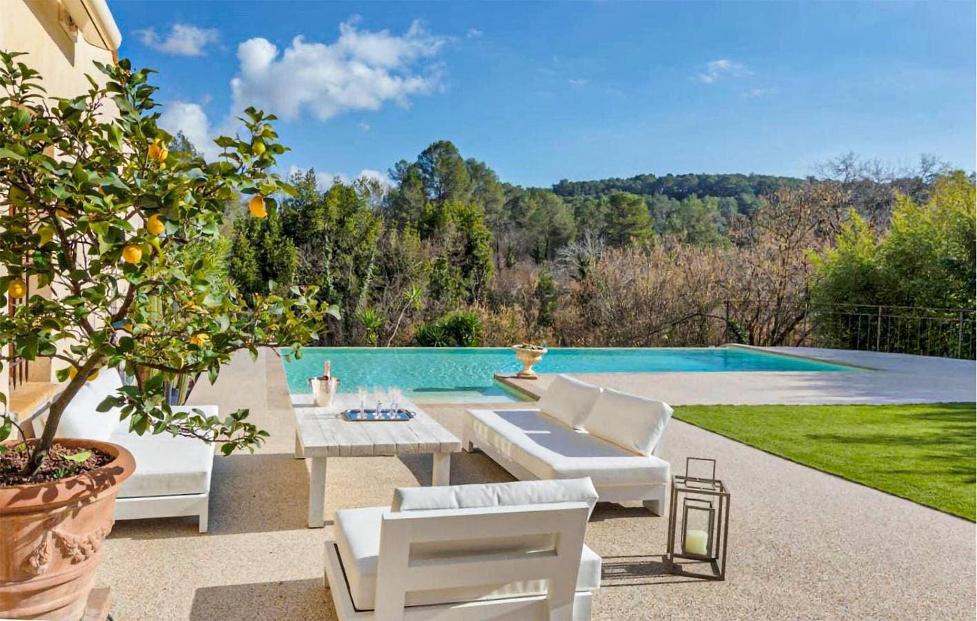 Foto 11 von 35: Luxuriöse Wohnung mit Pool, Parkplatz und AC | La Colle-sur-Loup