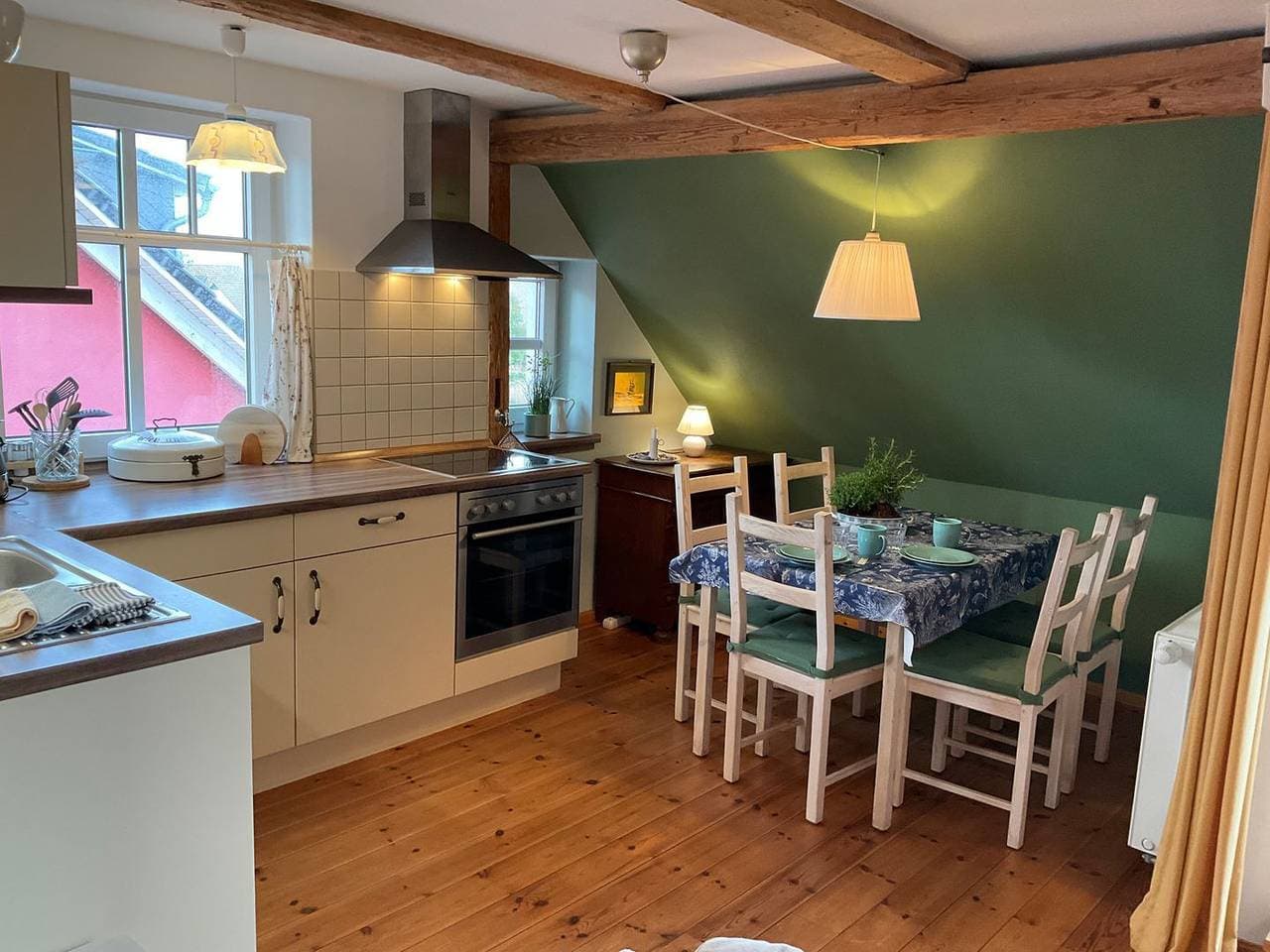 Foto 7 von 16: Ferienwohnung im authentischen Kapitänshaus, atemberaubender Wasserblick