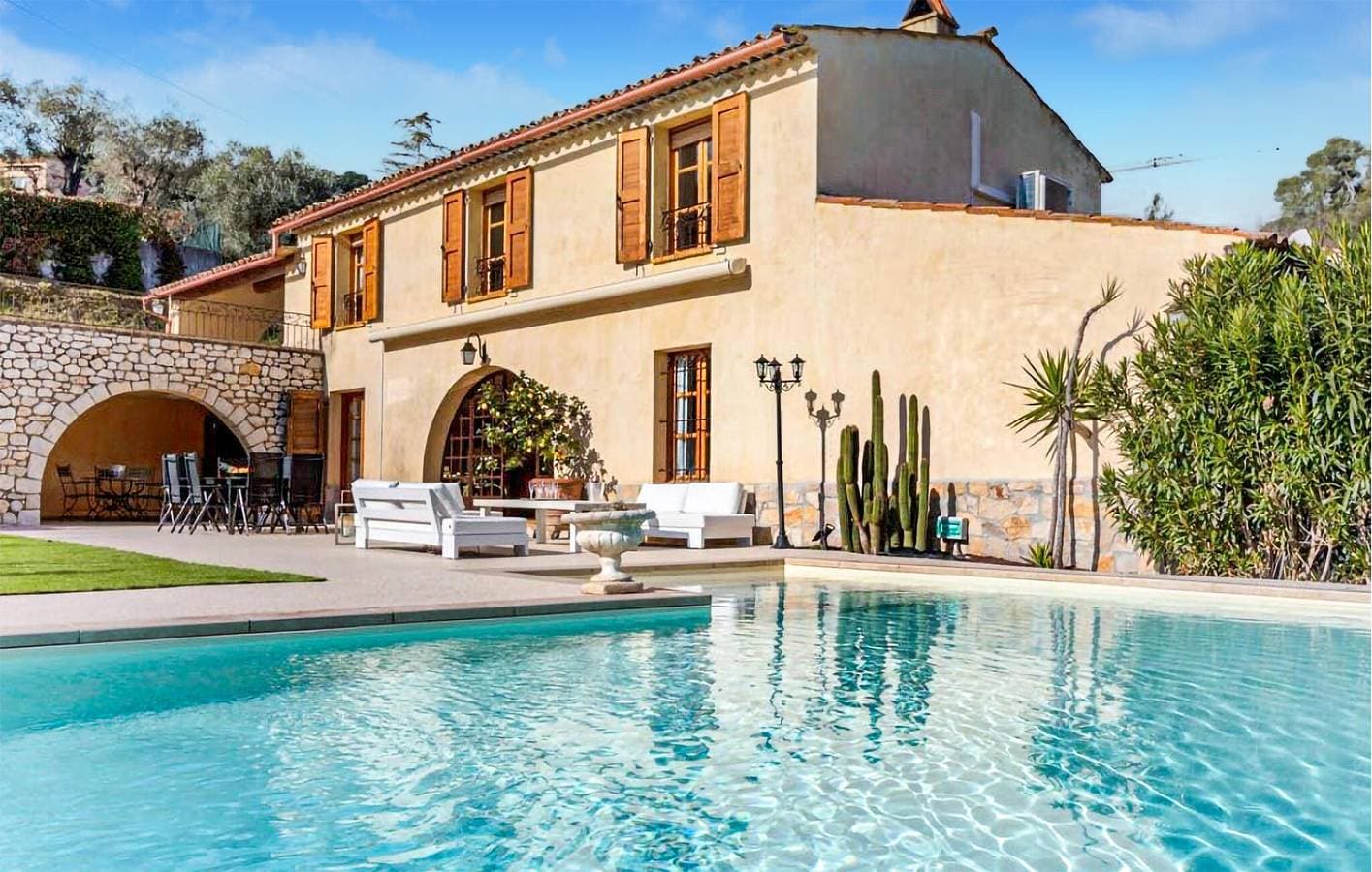 Foto 10 von 35: Luxuriöse Wohnung mit Pool, Parkplatz und AC | La Colle-sur-Loup