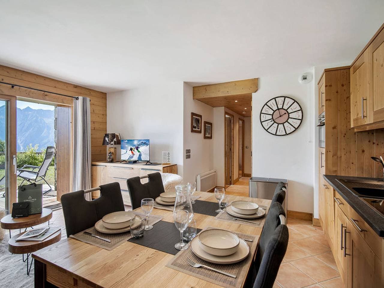 Apartment in Bisanne 1500, 6 Personen, Parkplatz inklusive 1