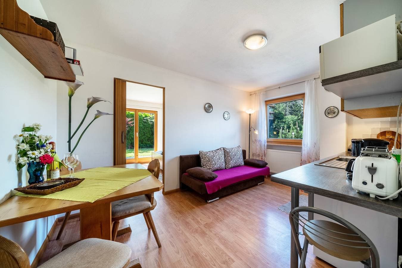 Foto 5 von 24: Ferienwohnung "Ferienhof Turmwirt Gala" mit Bergblick, Gemeinschaftspool und WLAN
