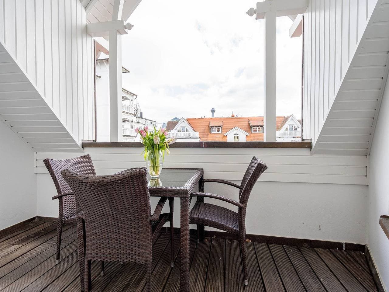 Foto 2 von 8: 1-Raum-Ferienwohnung mit Balkon