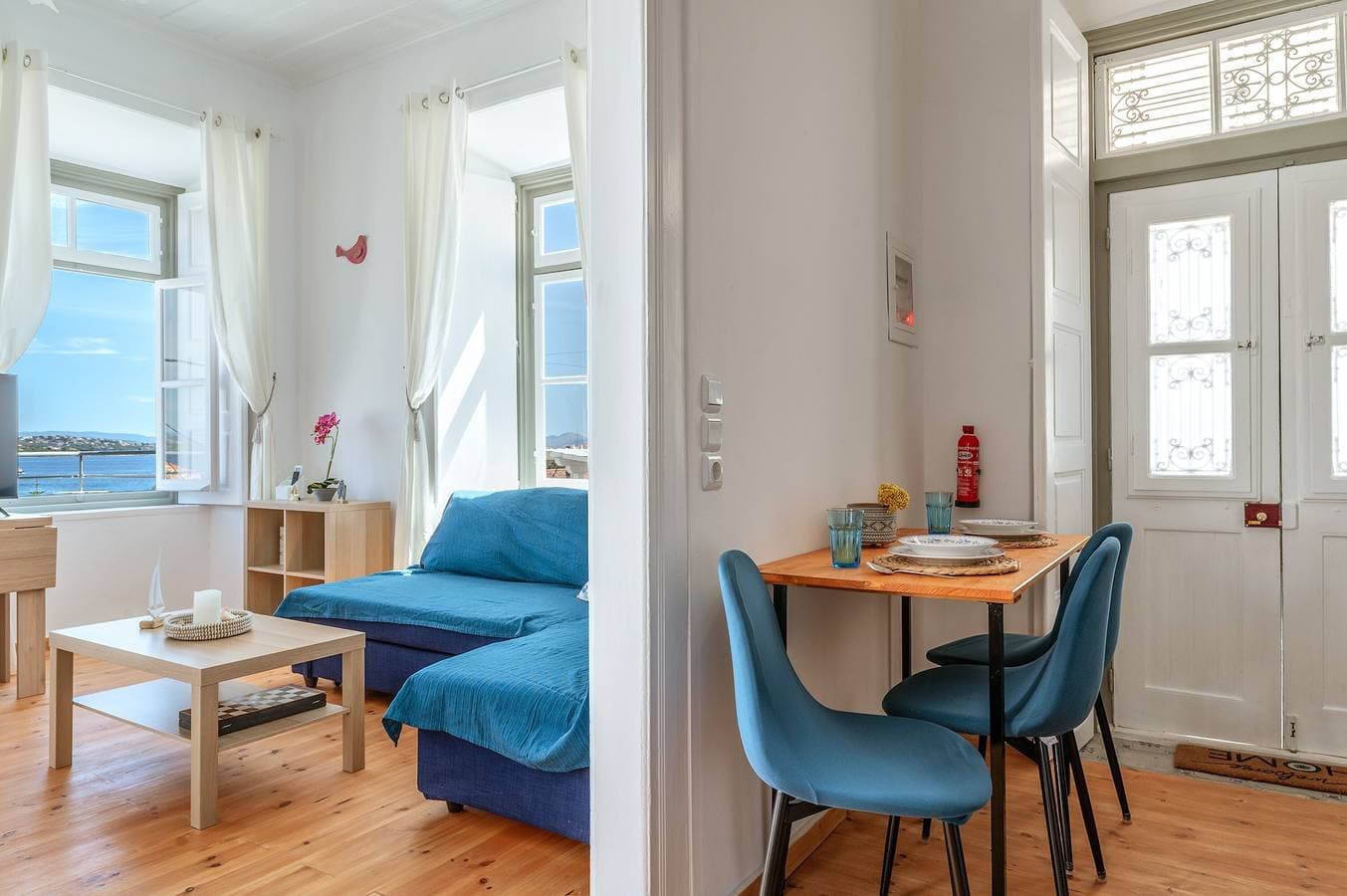Foto 6 von 27: Studio 'Martha's House' mit Meerblick, WLAN und Klimaanlage