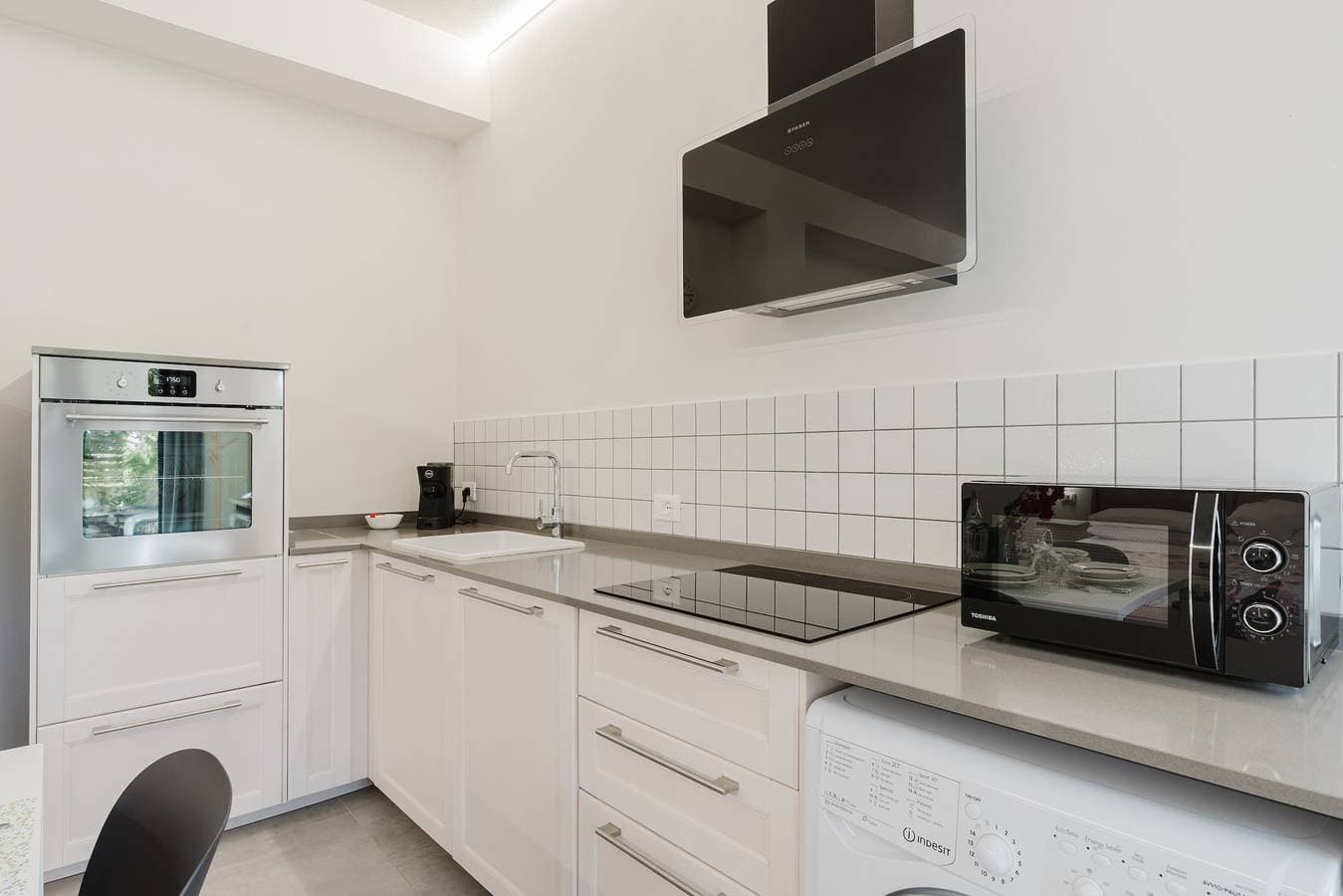 Foto 11 von 20: Apartment 'Vento E Salsedine Tramontana' mit privatem Garten, WLAN und Klimaanlage