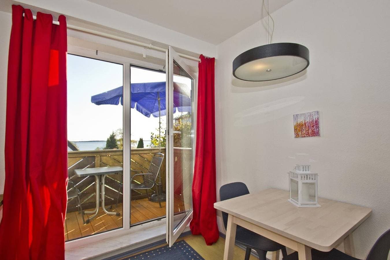 Foto 9 von 20: Ferienwohnung in Wassernähe mit Balkon, Meerblick - Villa Seeschwalbe FeWo 10