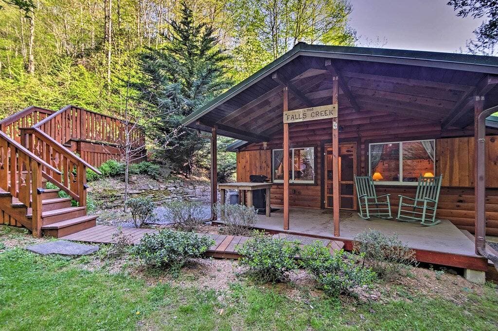 Bryson City Cabin mit Feuerstelle am Coopers Creek! 1