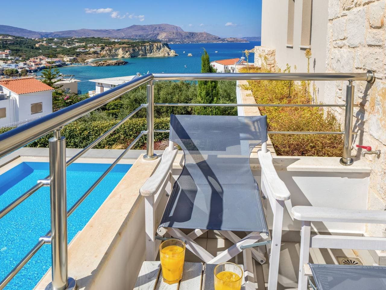 Foto 13 von 50: Luxusvilla in Almyrida mit wunderschönem Blick