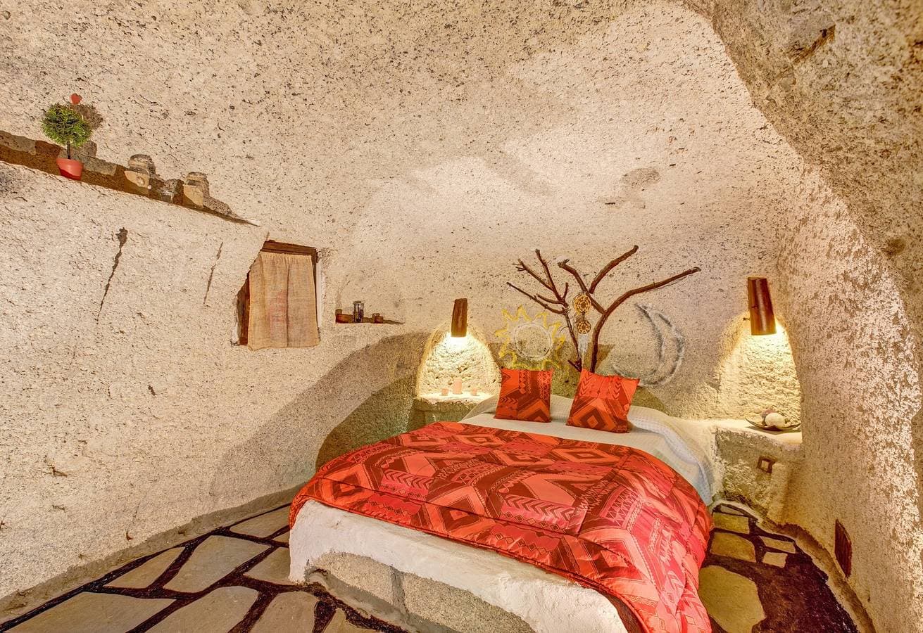 Foto 8 von 27: Haustierfreundliches Ferienhaus Casas Cueva Alfer 1 mit Meerblick, Garten und WLAN