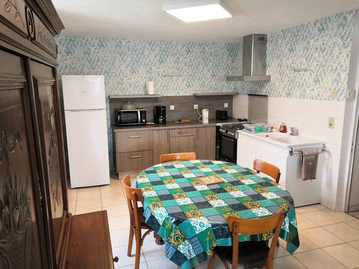 Foto 5 von 17: Gîte für 5 Personen mit Terrasse