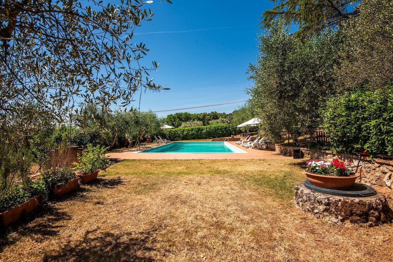 Foto 10 von 34: Ferienhaus in Villa I Cedri im Park mit Pool, nur 10 Min. von Siena entfernt