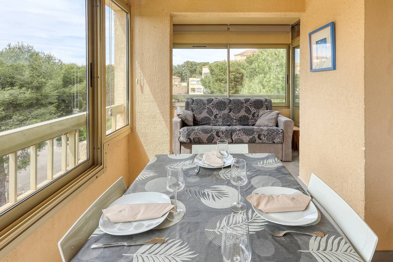 Foto 5 von 14: Ferienwohnung für 4 Personen mit Balkon