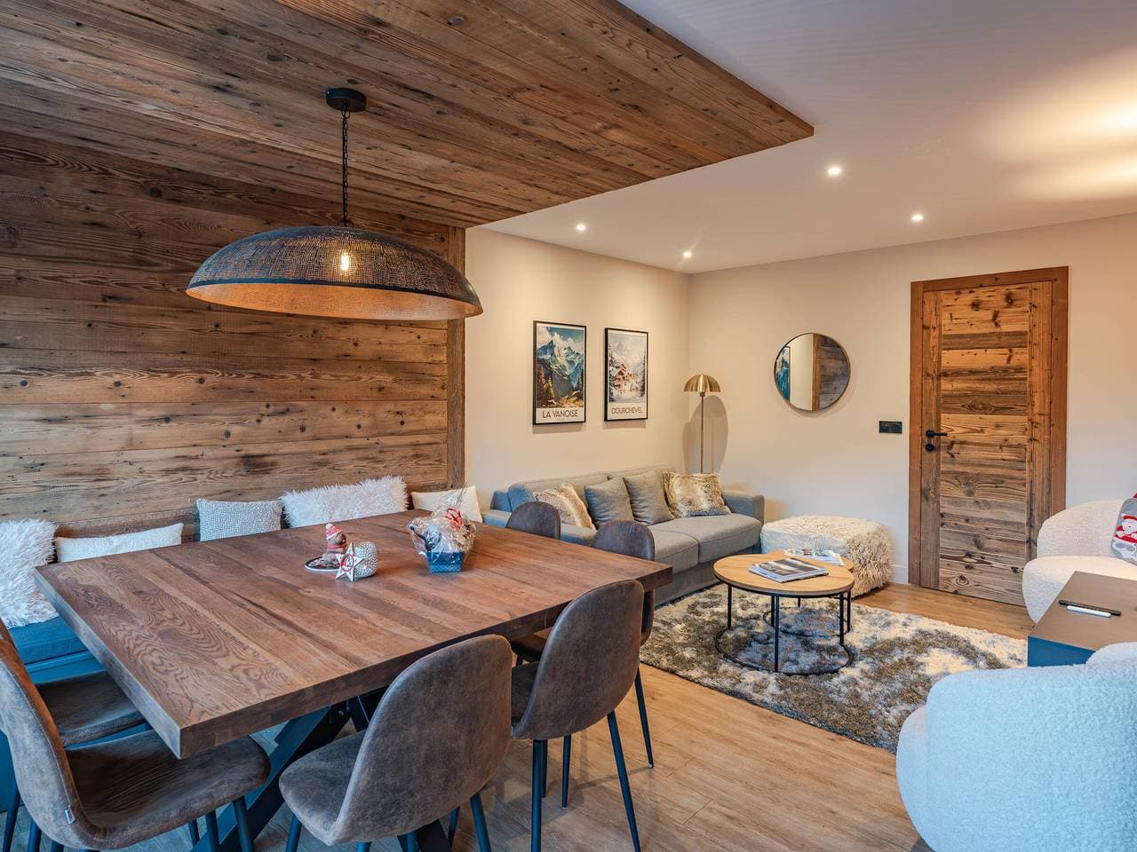 Foto 3 von 21: Moderne Wohnung in Courchevel, 2 Schlafzimmer, 6 Personen