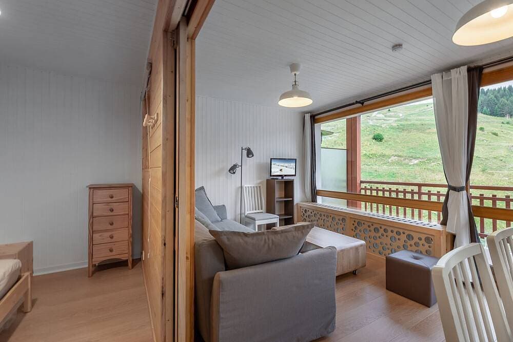 Foto 6 von 11: Moderne Wohnung mit Balkon, WLAN, Pistenlage in Courchevel