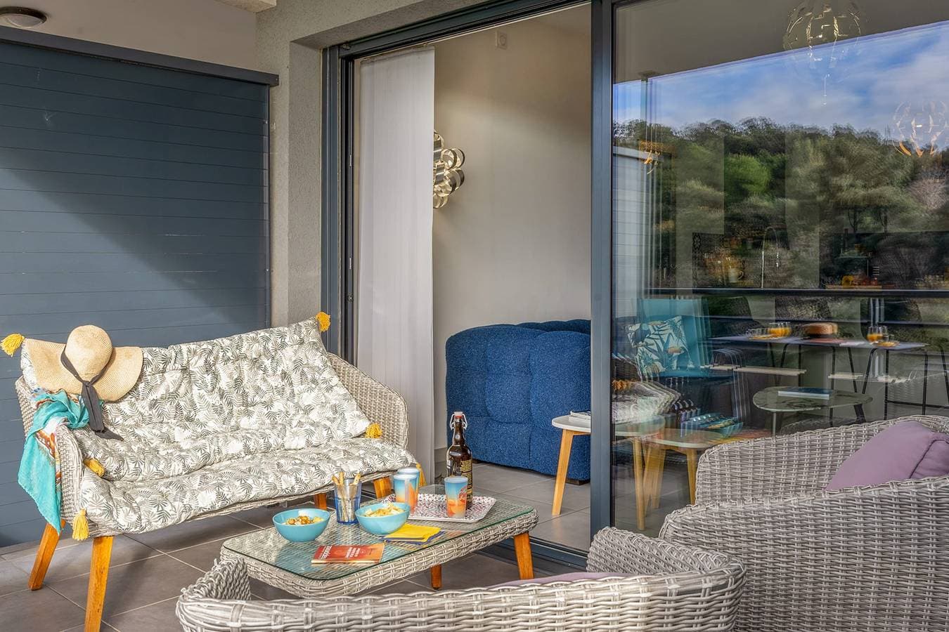 Foto 4 von 22: Casa Pouty Beach, klimatisierte Wohnung, neu, Meerblick in einer kürzlich e