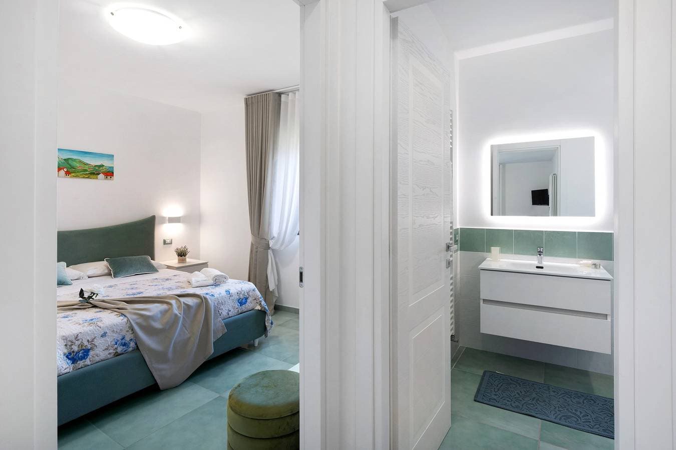 Foto 11 von 25: Ferienwohnung 'Nonna Filomena' mit Bergblick, Wi-Fi und Klimaanlage
