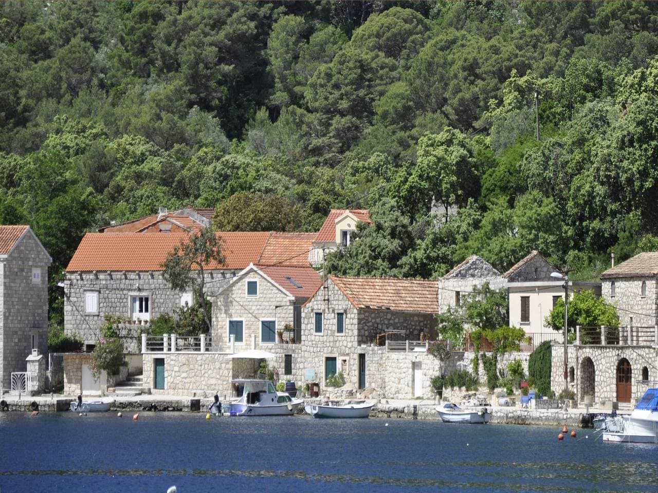 Foto 10 von 20: Apartment Danijela Mljet - Studio Apartment with Balcony and Sea View