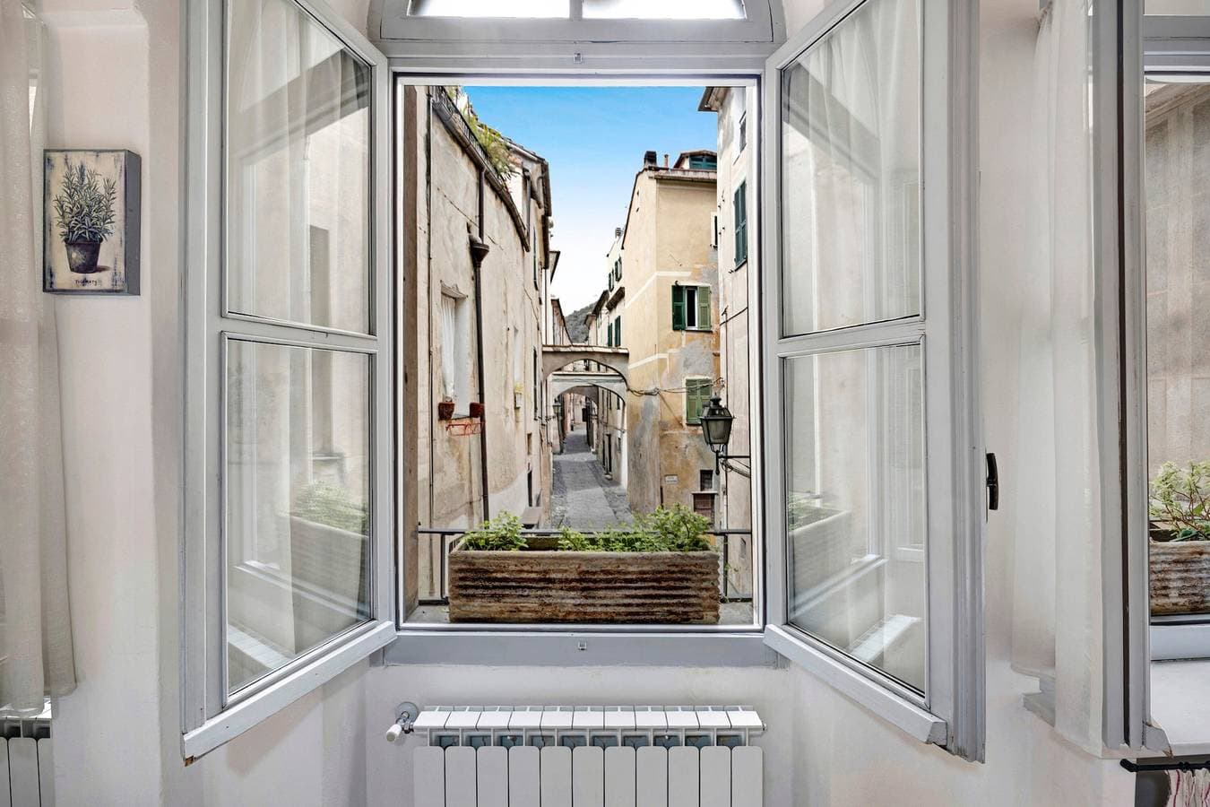 Foto 7 von 18: Haustierfreundliche Ferienwohnung Bilocale Merlino mit Bergblick und WLAN