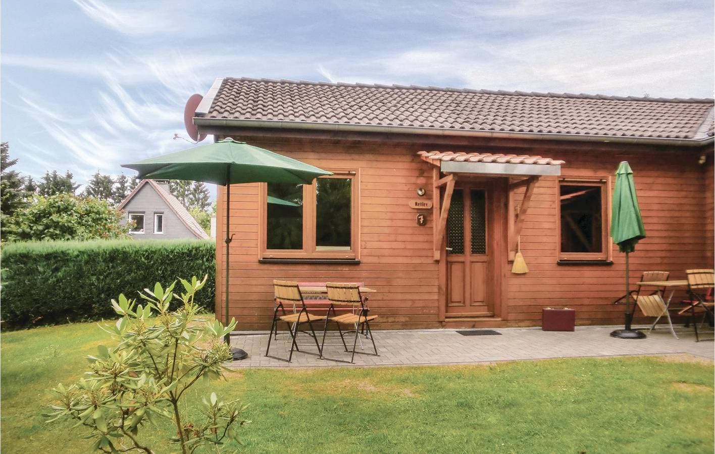 Gemütliche Wohnung mit Parkplatz und Terrasse in Friedrichsbrunn 1