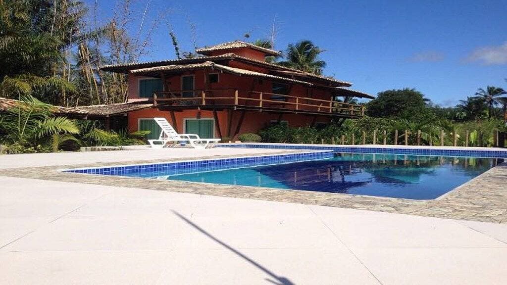 Foto 6 von 27: Strandhaus mit Pool, 04 Suiten,<br>km 25 Ilheus - Itacaré - Fuß in den Sand ...