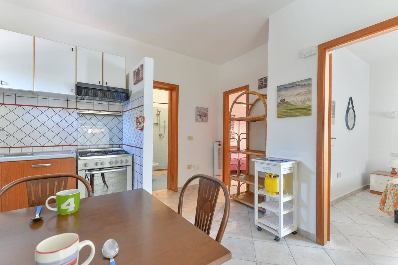 Foto 8 von 30: Apartment 'Stecchi Mare' mit privater Terrasse und Klimaanlage