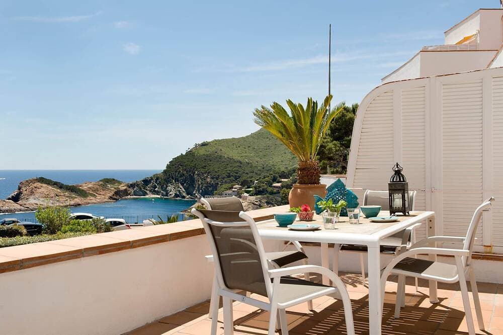 Foto 10 von 30: Cap Sa Sal Turquesa (terrace, sea views, direct access sea)