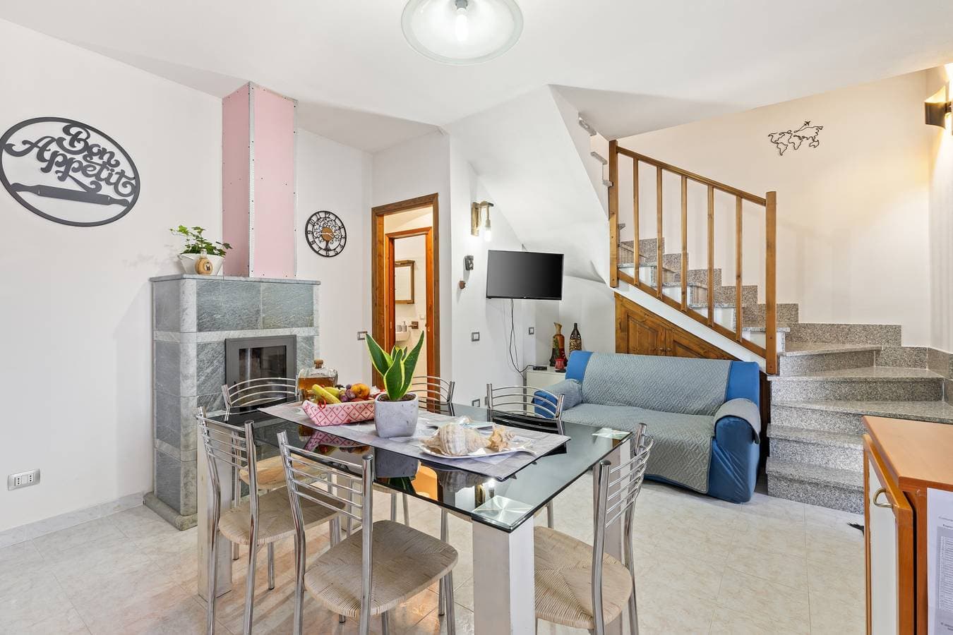 Foto 9 von 31: Ferienhaus 'Marcello' mit Bergblick, Privater Terrasse und Klimaanlage