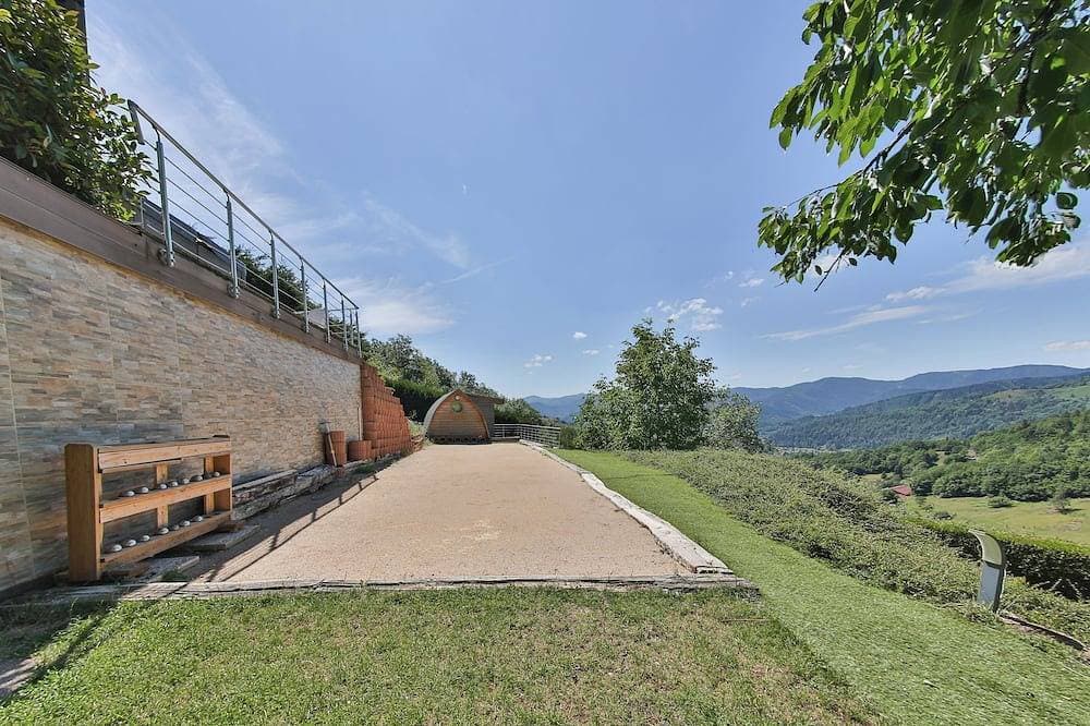 Foto 11 von 12: Vermietung haus 15 Personen mit privatem Schwimmbad, Spa, Sauna Alsace 68.830 Oderen