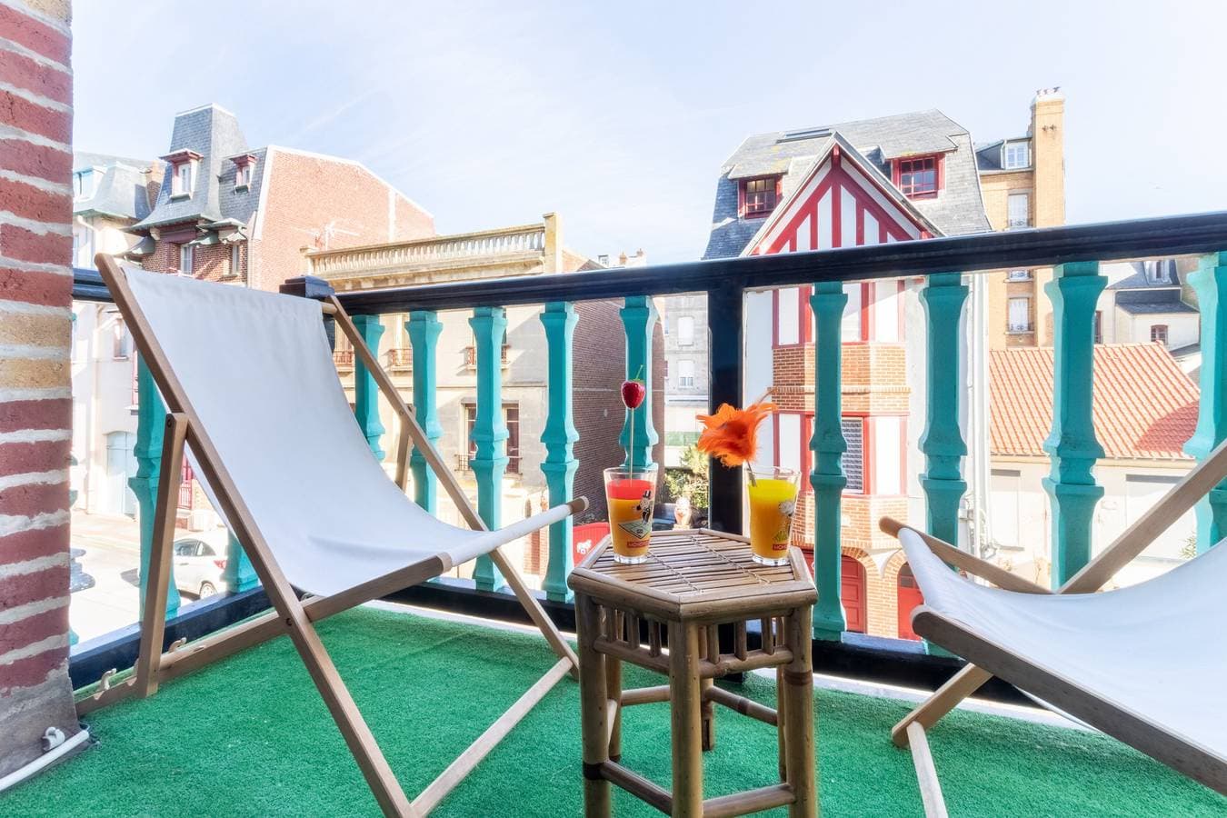 Foto 2 von 12: Ferienwohnung für 6 Personen mit Balkon