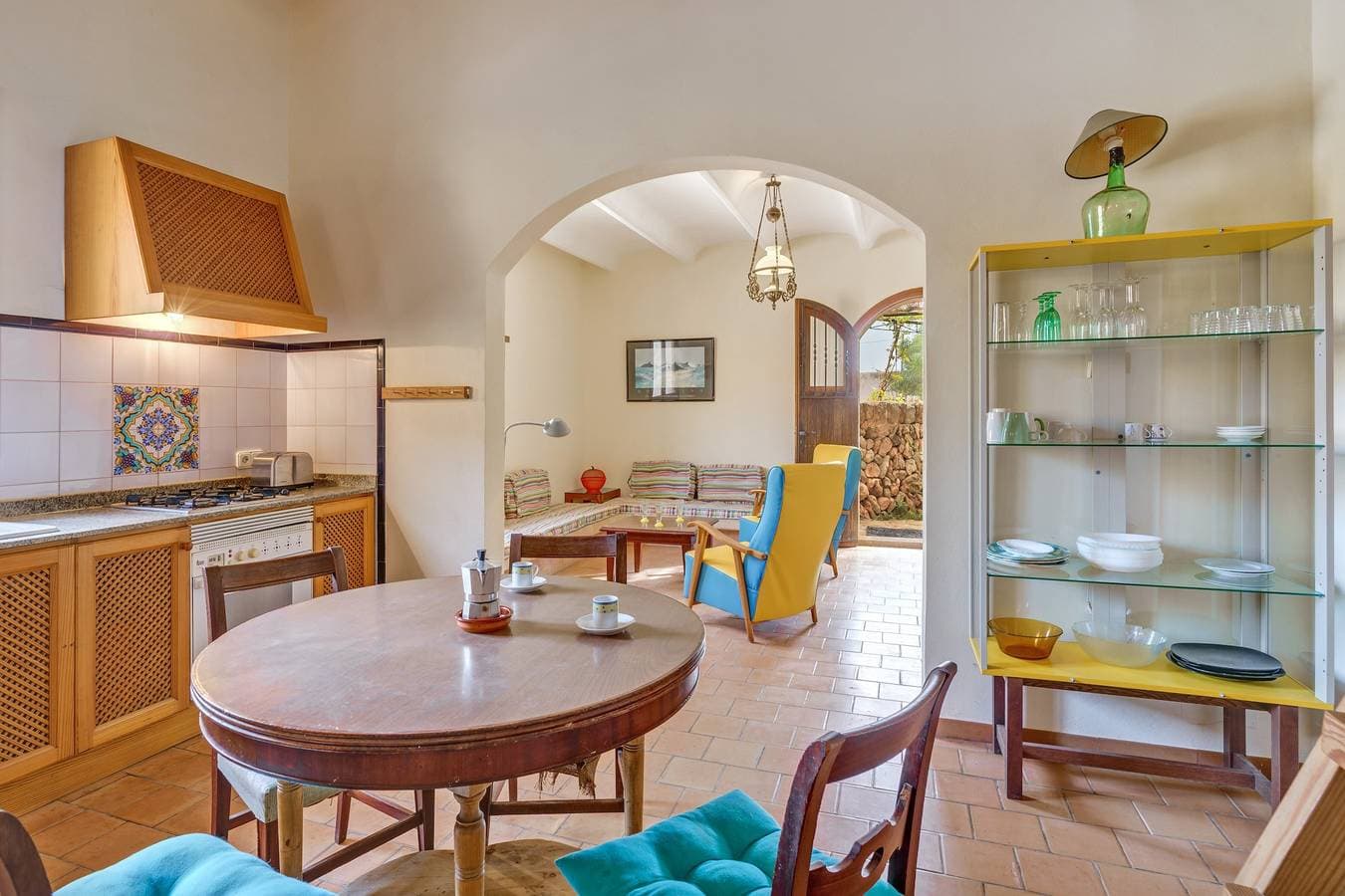 Foto 12 von 26: Ferienhaus "Casa del Pagès" in Possessió Sa Barrala mit Zugang zum Strand Es Trenc