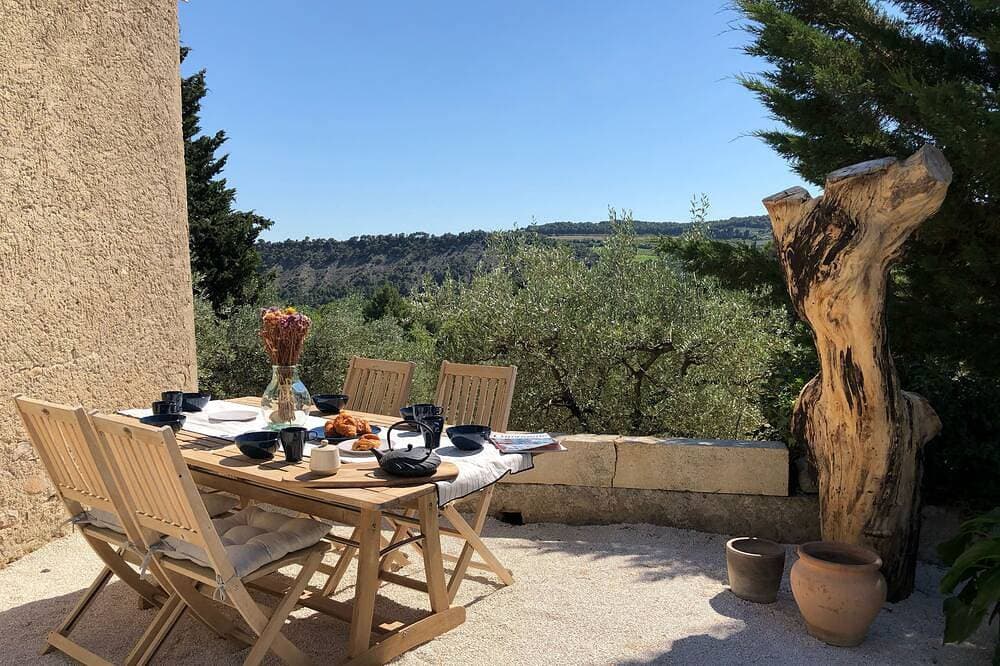 Mas provençal La Serallère in the heart of olive groves 1
