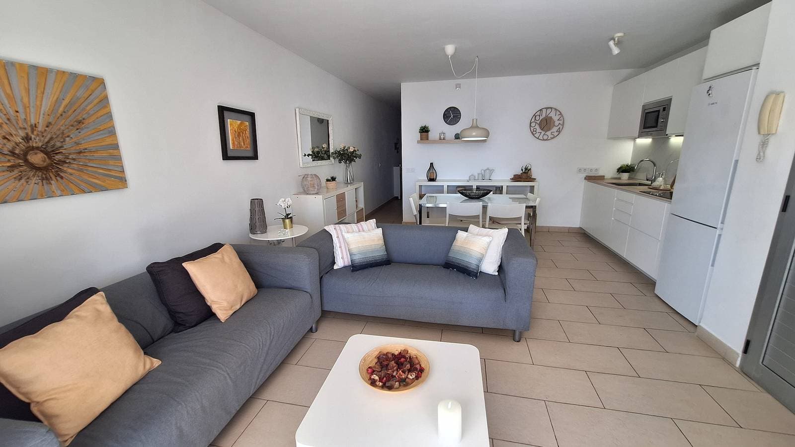 Foto 2 von 19: Ferienwohnung Arenas del Porís mit Meerblick und Gemeinschaftspool