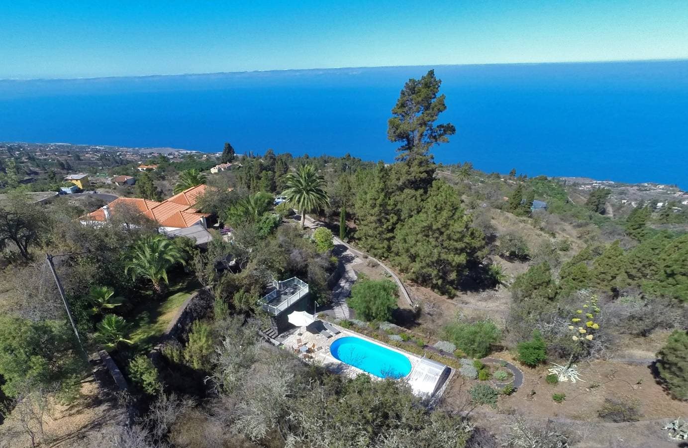 Foto 3 von 23: Villa Finca Tijarafe mit beheiztem Pool