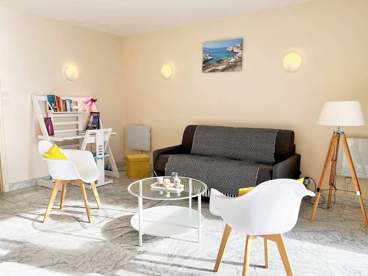 Foto 5 von 18: Meerblick Apartment 2 Zimmer - 5 Schlafplätze - Le Lavandou