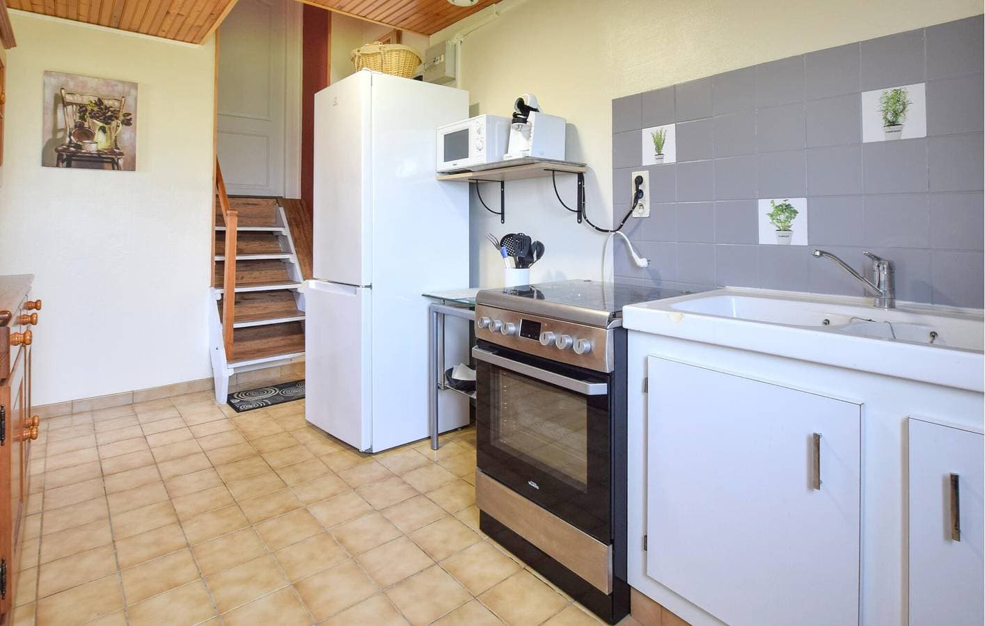 Foto 5 von 26: Gemütliche 2-Zimmer-Wohnung mit Garten, WLAN und Parkplatz in der Nähe von Virandeville