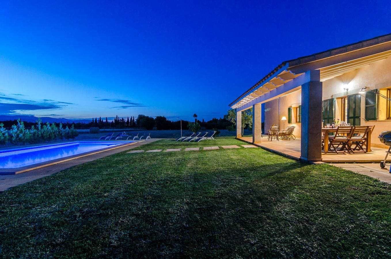 Foto 11 von 31: S'Estacio - Ferienhaus mit privaten Pool in Muro. WiFi gratis