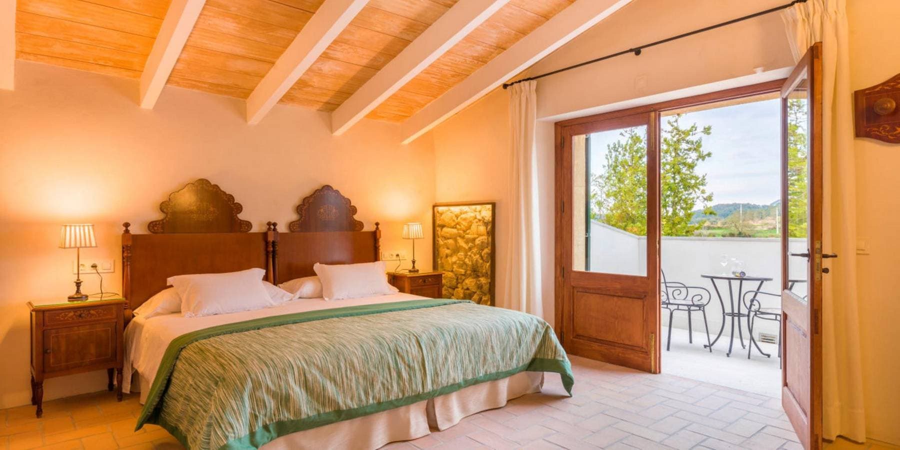 Foto 10 von 24: Gossalba - Estandard - Schönes Zimmer im Agriturismo mit Gemeinschaftspool und kostenloses WLAN