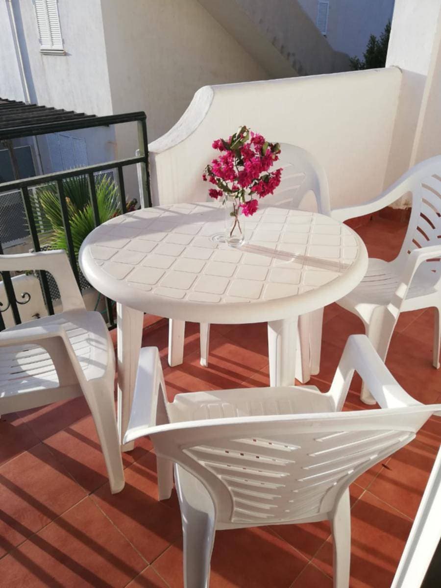 Foto 8 von 36: Ferienwohnung für 6 Personen mit Balkon/Terrasse