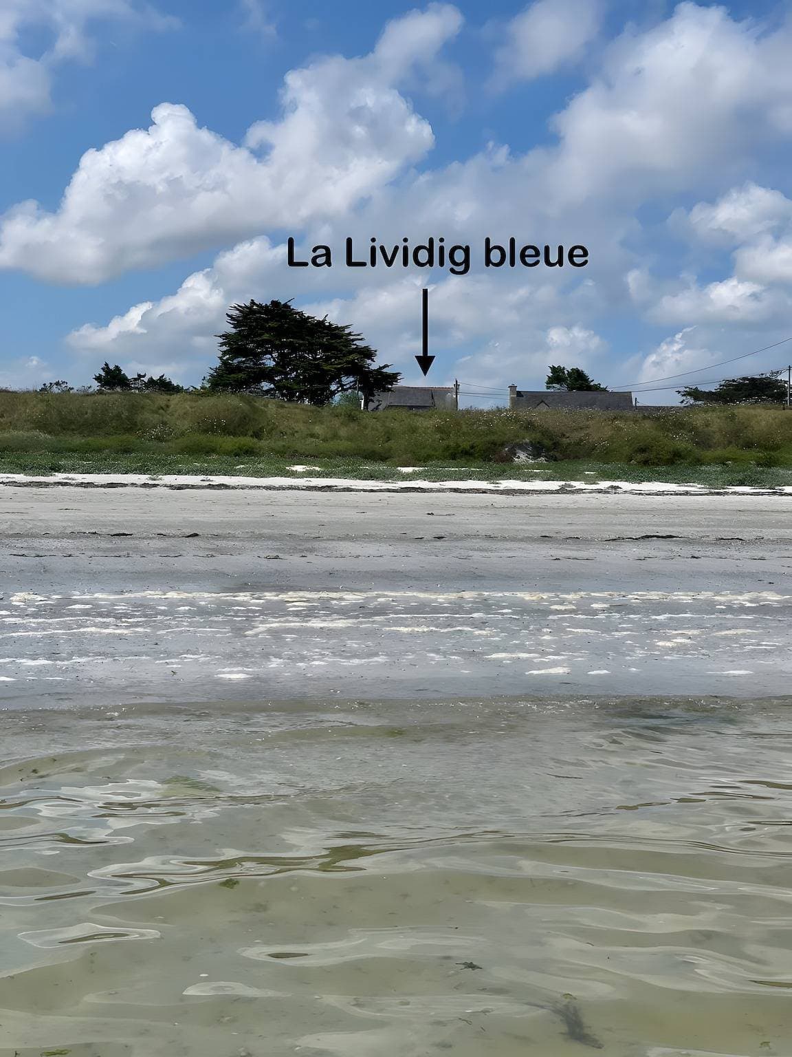 Foto 4 von 34: La Lividig Bleue: Haus direkt am Meer gegenüber dem Strand