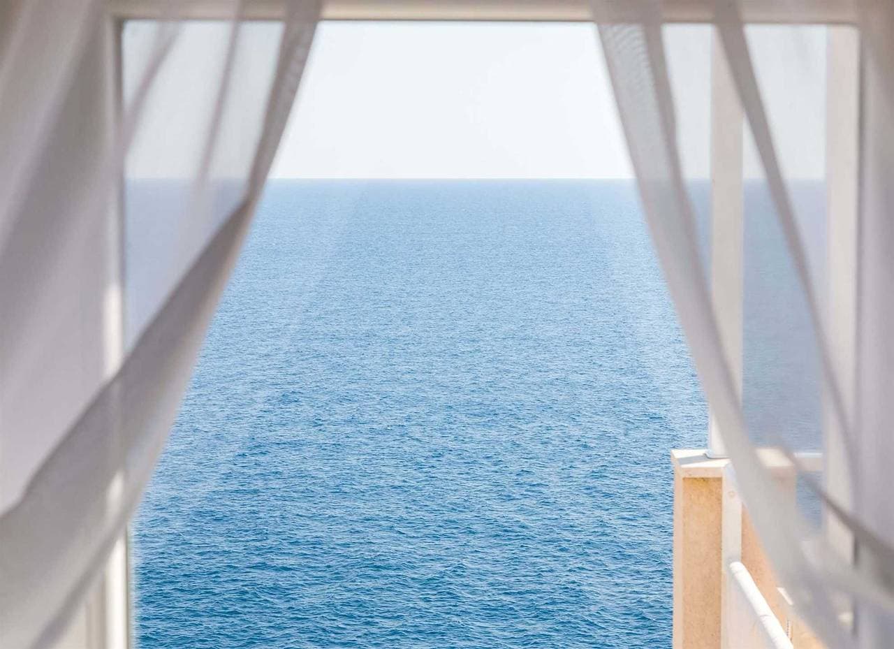 Mare Apartment mit einem Schlafzimmer mit Balkon und Meerblick A1 1