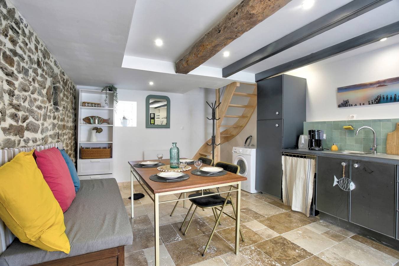 Foto 3 von 11: Ferienhaus für 3 Personen mit Terrasse