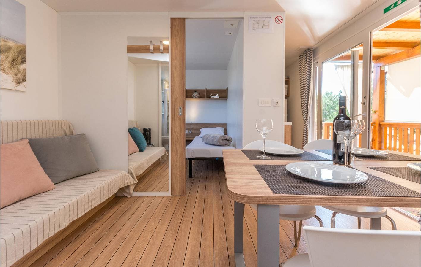 Foto 4 von 38: Charmantes Apartment mit Pool, Terrasse und Strand in der Nähe