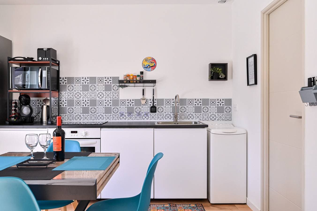 Foto 9 von 32: Appartement Le Cocoon mit Terrasse in Einfamilienhaus