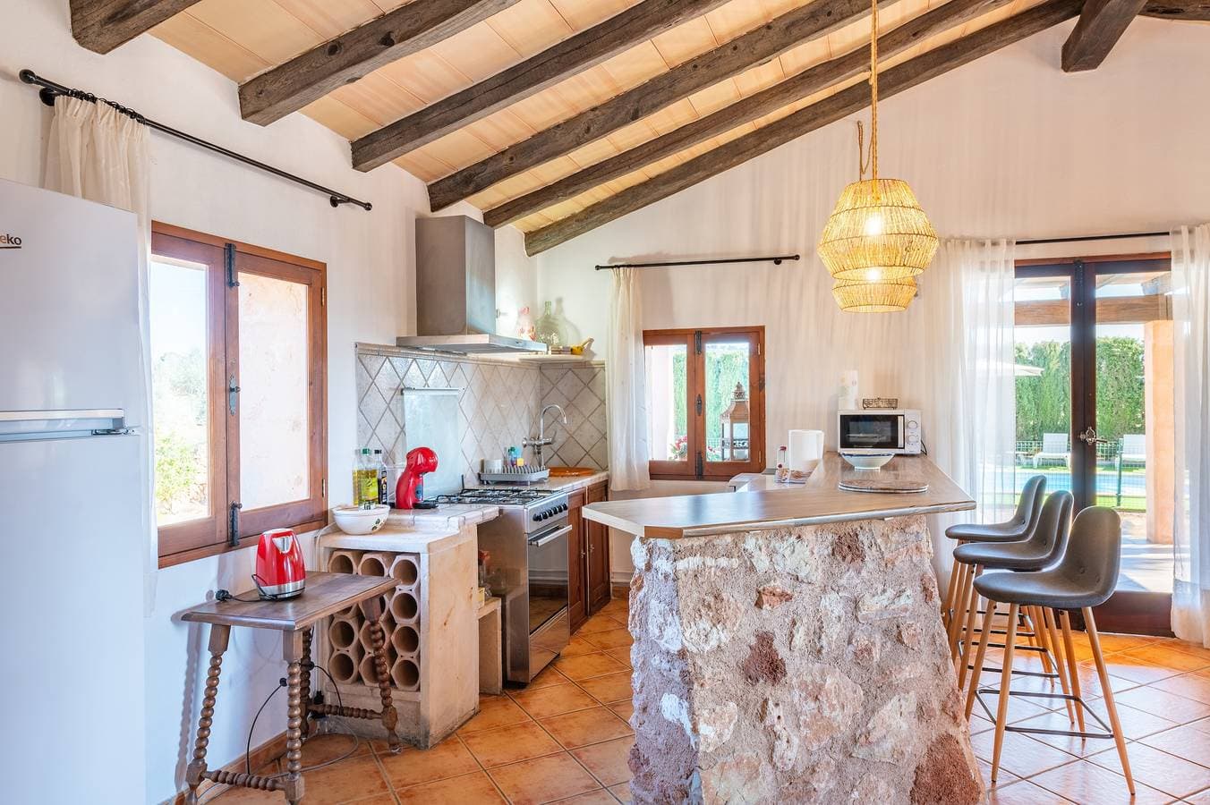 Foto 11 von 27: Landhaus 'Ses Oliveres' mit Bergblick, WLAN und Klimaanlage